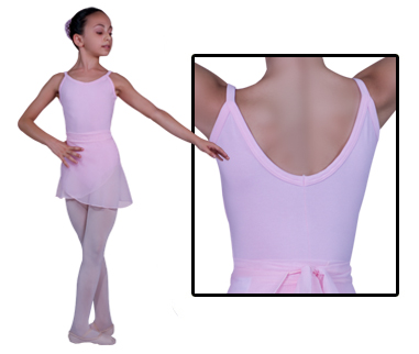 Body Danza Classica in Cotone Silhouette Body Danza Classica in Cotone Silhouette